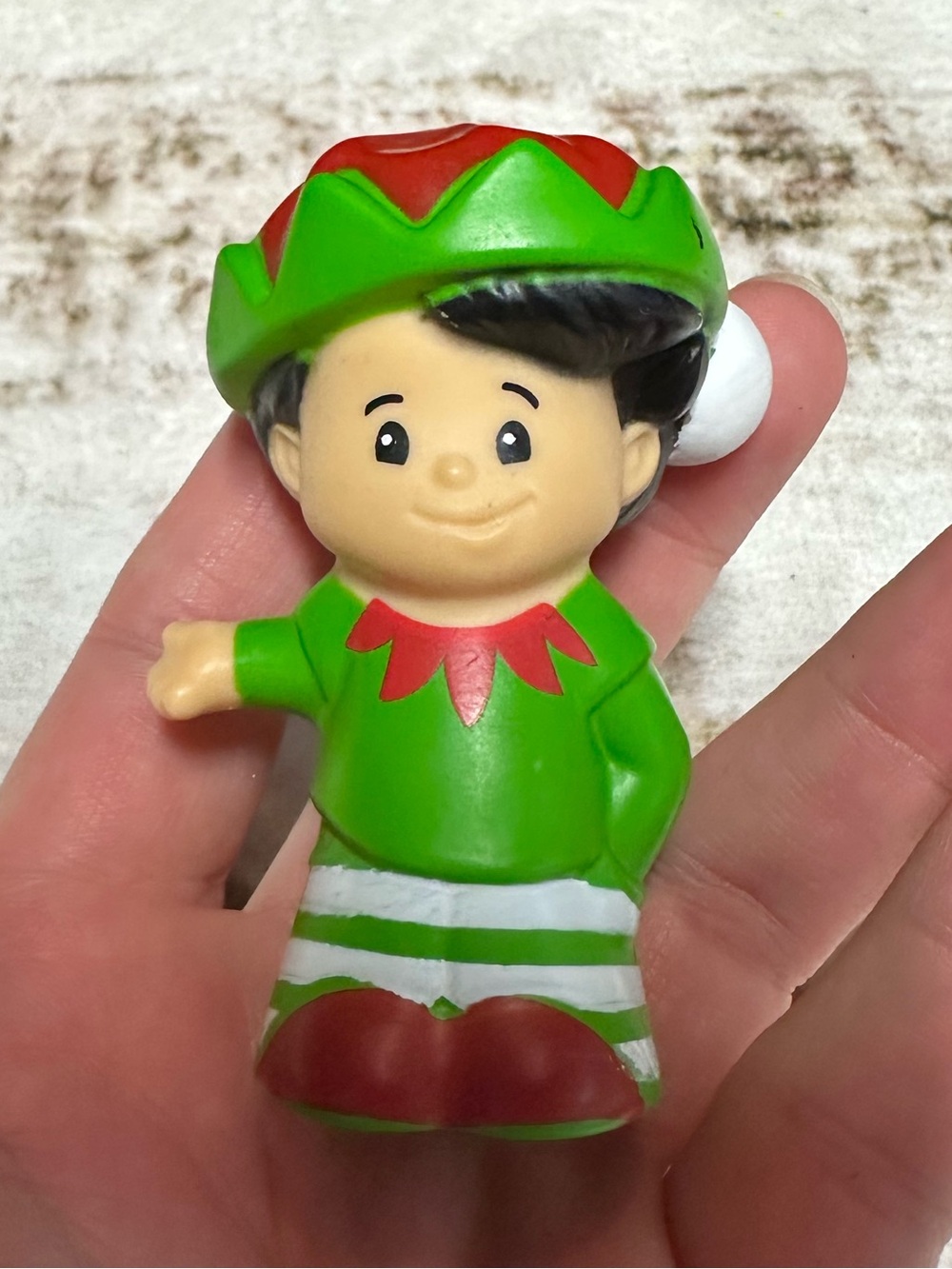 Fisher price little people elf North Pole Christmas holiday 2012